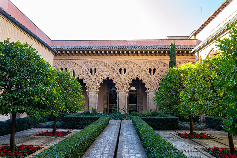 Palacio de la Aljafería en Zaragoza