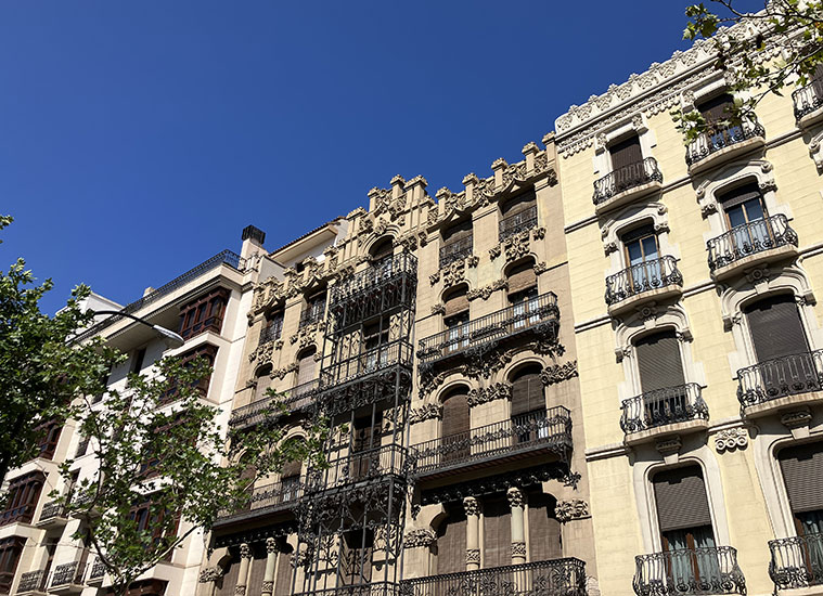 Casa Retuerta y Casa Juncosa, Paseo de Sagasta de Zaragoza