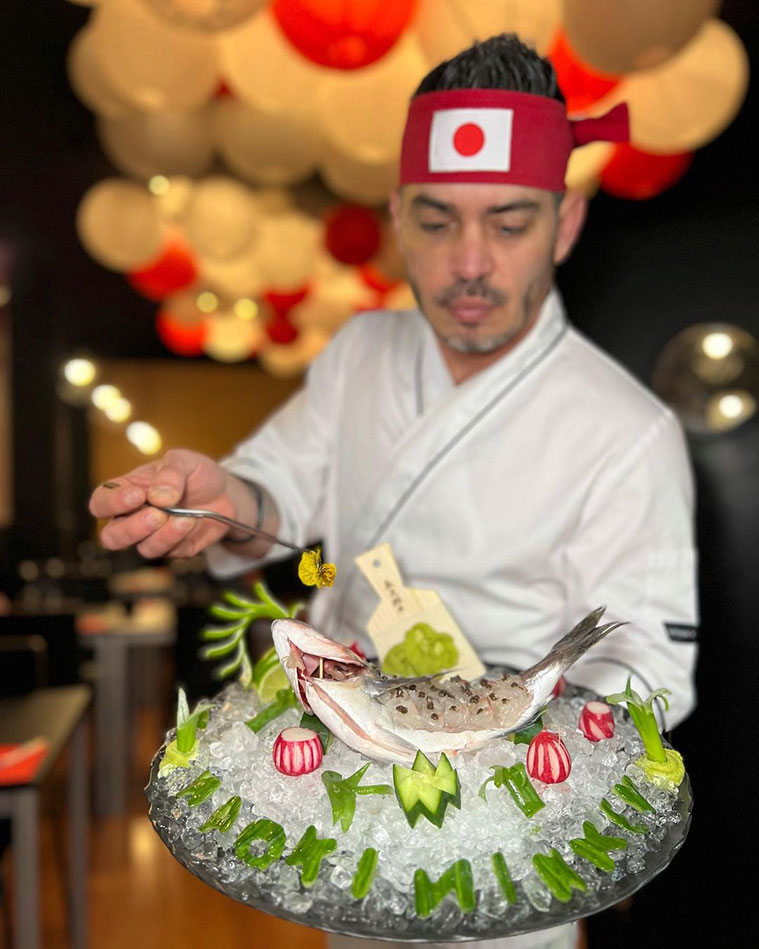 cocinero chef naoki taberna japonesa