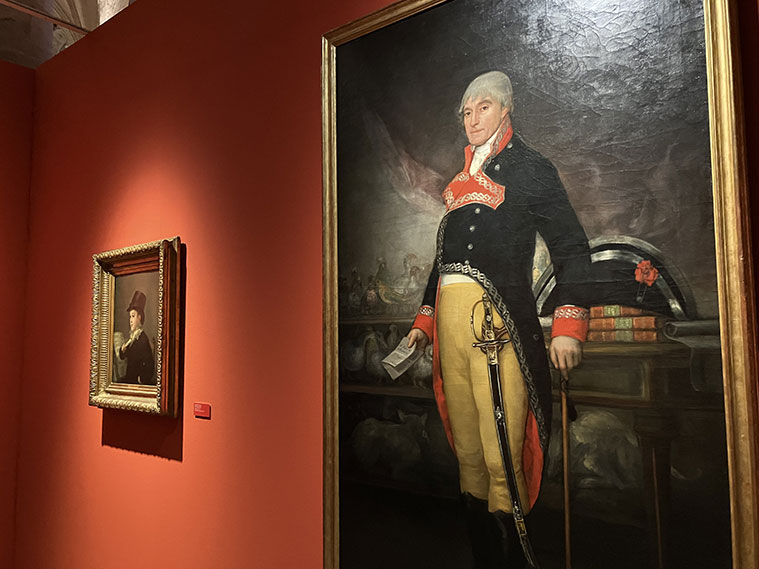 El Museo Goya de Fundación Ibercaja ha prestado 13 obras a la exposición, entre ellas el retrato del naturalista oscense Félix de Azara 