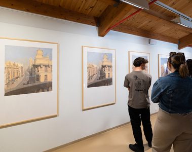 La DPZ conmemora el 277 aniversario del nacimiento de Goya con una exposición de grabados de Antonio López en Fuendetodos