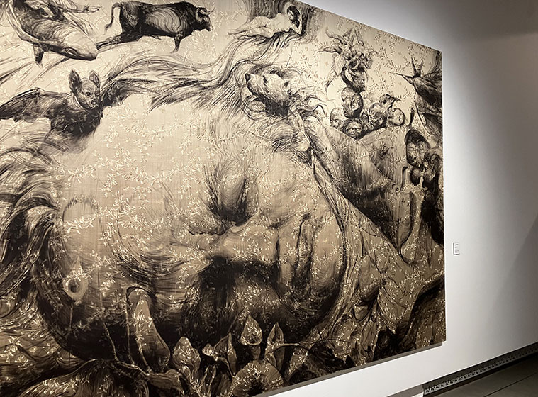 La influencia de Francisco de Goya es innegable en la obra de Roberto Fabelo