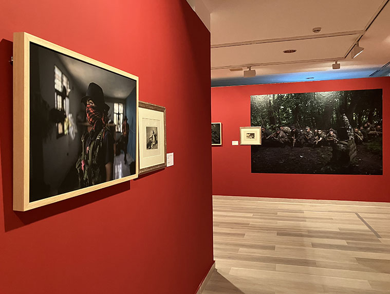 Exposición de 'Los desastres de las Guerras' en Fundación Ibercaja en el Patio de la Infanta.