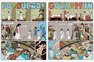 'Goya en el Mundo de los Sueños', obra de Alejandro Díaz de Losada, ganador de la tercera edición del certamen impulsado por Fundación Ibercaja
