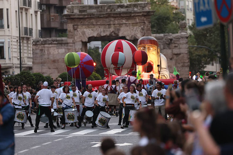 Desfile pregón Fiestas del Pilar