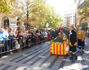 Ofrenda de Frutos en Zaragoza 2023