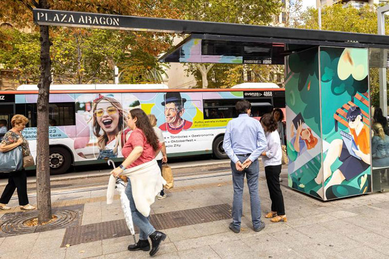 Servicio Transporte público Fiestas del Pilar 2023