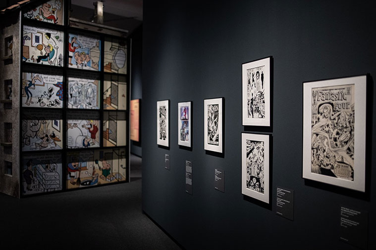  El CaixaForum de Zaragoza propone un emocionante por la historia del cómic