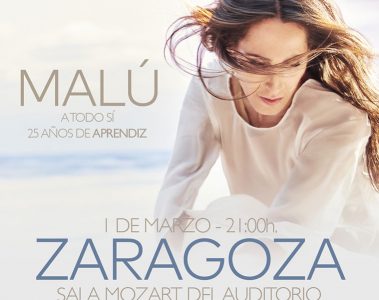 Concierto Malú en la Sala Mozart del Auditorio de Zaragoza