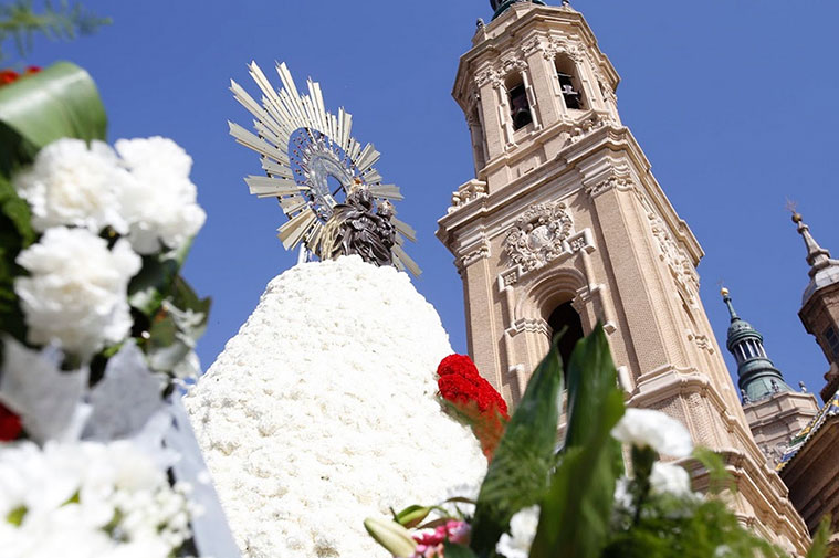 Accesos y recorrido de la Ofrenda de Flores