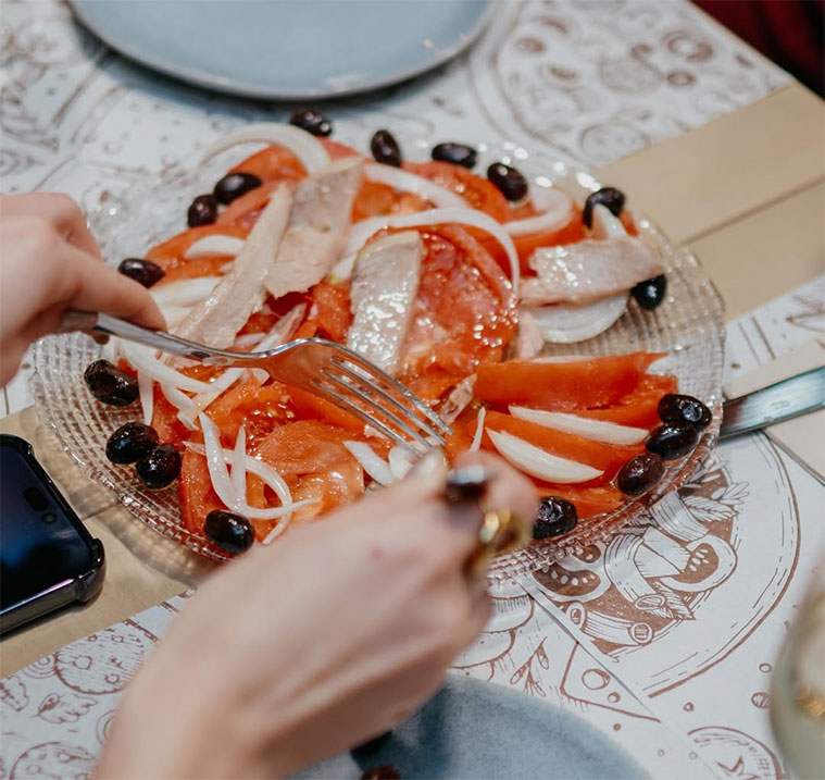 Bar Ucramaña ensaladas