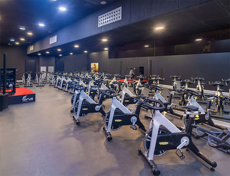 CDM José Garcés gimnasio spinning