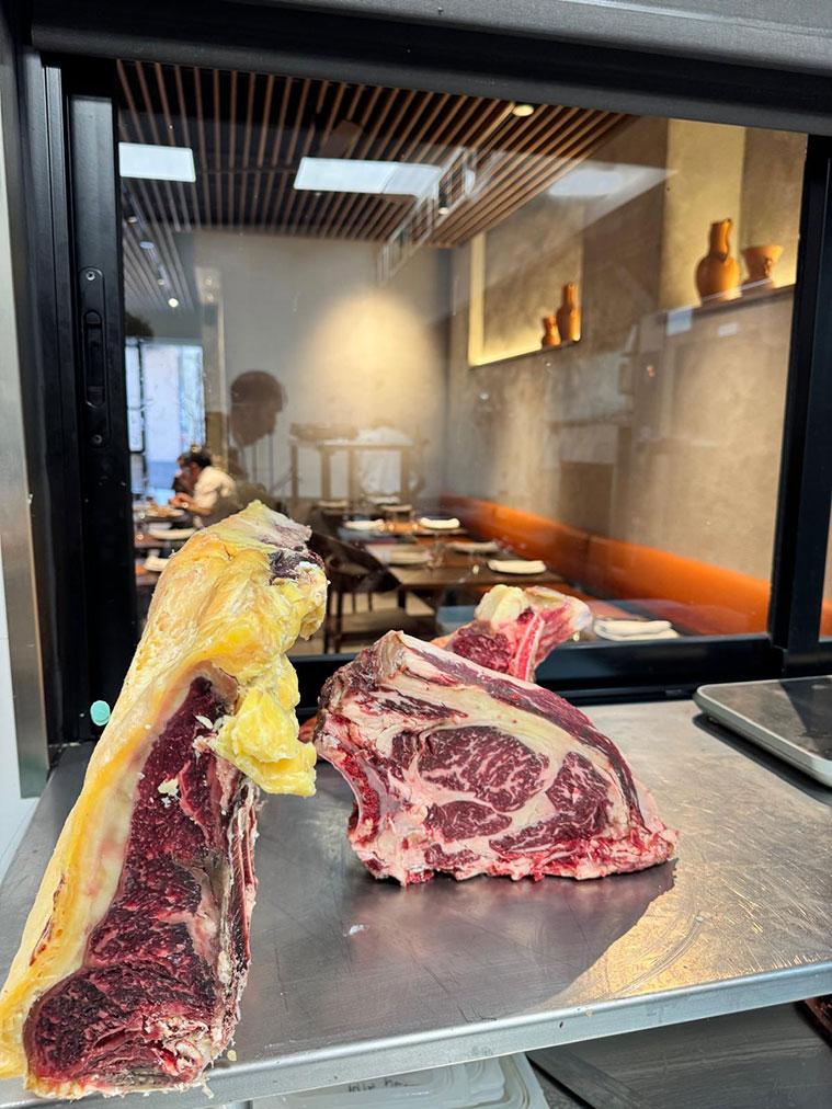 Carnes del Bar La Uve