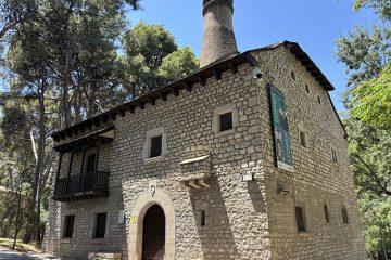 Casa Pirenaica sede de Etnología del Museo de Zaragoza Parque Grande