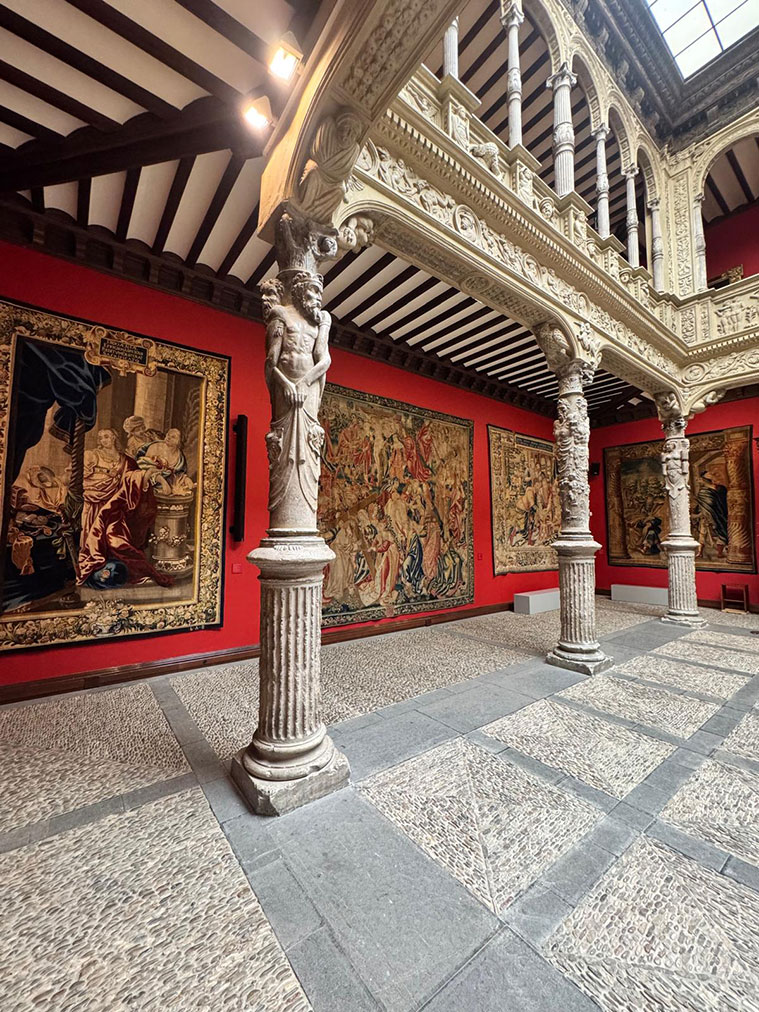 Columnas en el Patio de la Infanta
