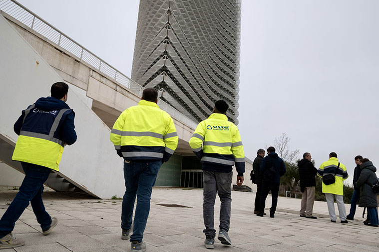 Comienzan las obras de adecuación de la Torre del Agua
