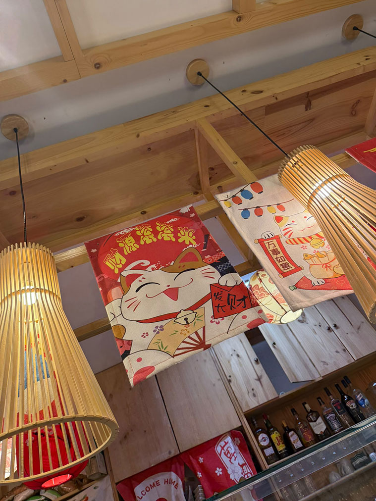 Decoración del restaurante Inku Zaragoza