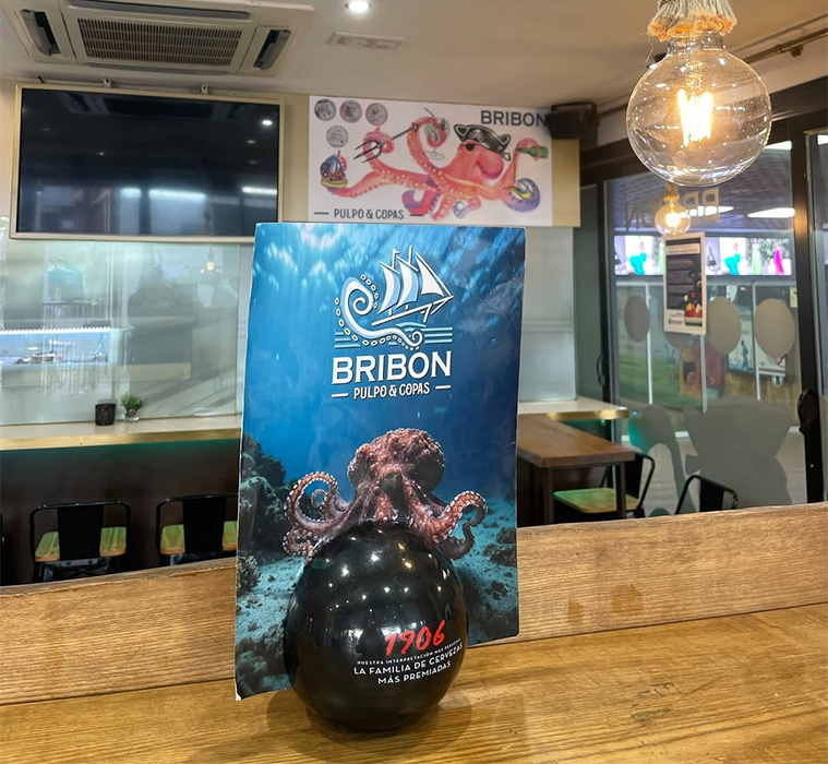 El Bribón, Pulpo y Copas empanadas croquetas