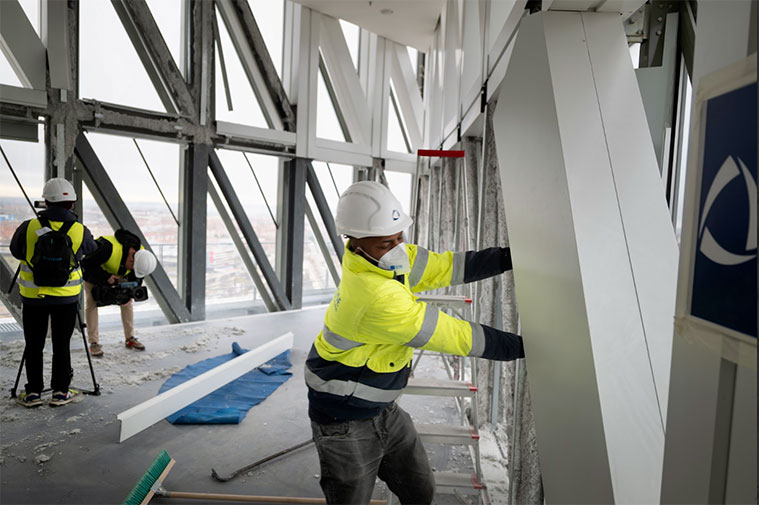 El Gobierno de Aragón inicia las obras de adecuación en la Torre del Agua para su conversión en el Faro de la Logística