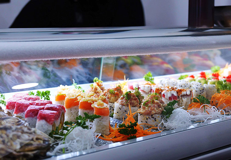 El Maestro del Sushi Zaragoza barra de sushi