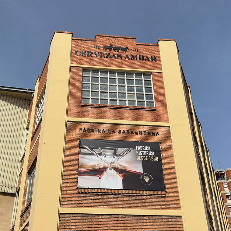 Fábrica de Cerveza La Zaragozana Barrio de San José