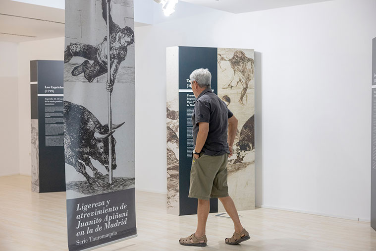 Goya un museo en movimiento la exposición inmersiva itinerante en Fundación Ibercaja