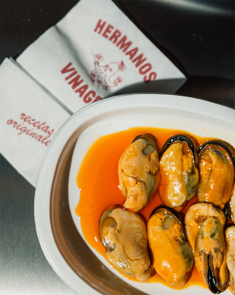 Hermanos Vinagre mejillones