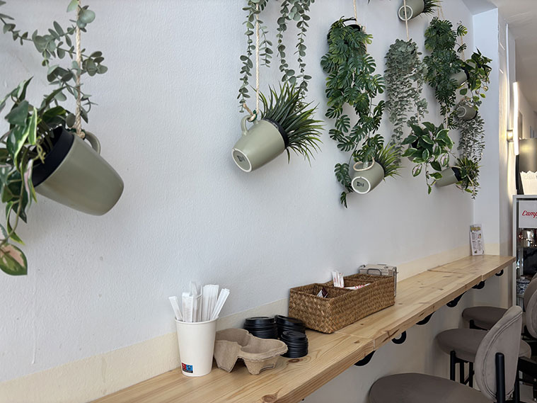 Jota Café interiorismo