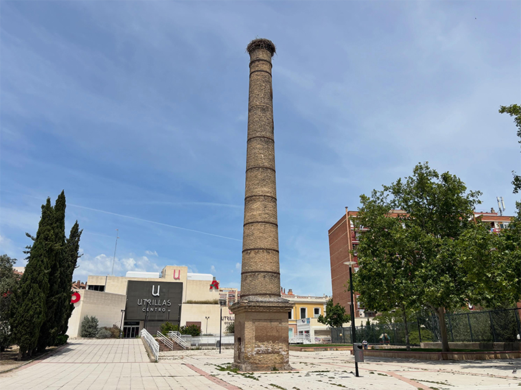 La Chimenea de la Antigua Estación de Utrillas