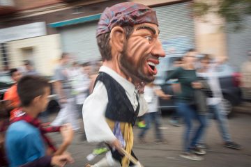 La Comparsa de Gigantes y Cabezudos en las Fiestas del Pilar 2025