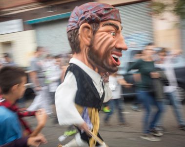 La Comparsa de Gigantes y Cabezudos en las Fiestas del Pilar 2025