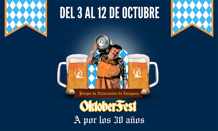 La Oktoberfest del Parque de Atracciones de Zaragoza
