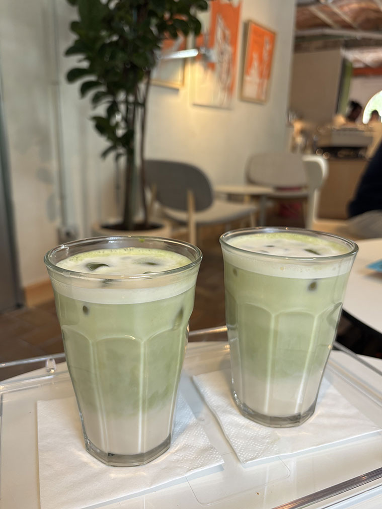 Matisse Café teas matchas y cafés de especialidad