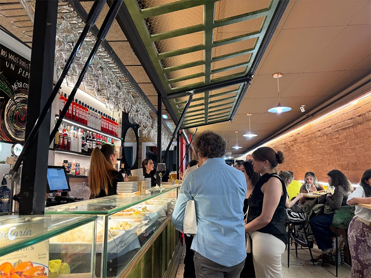 Mercado gastronómico San Miguel de Zaragoza