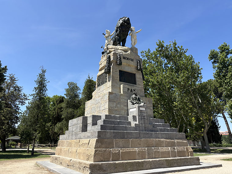 Monumento a la Exposición Hispano Francesa de 1908