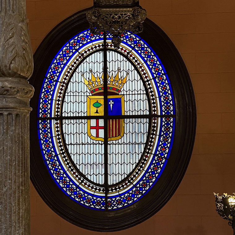 Palacio de Sástago escudo de aragón