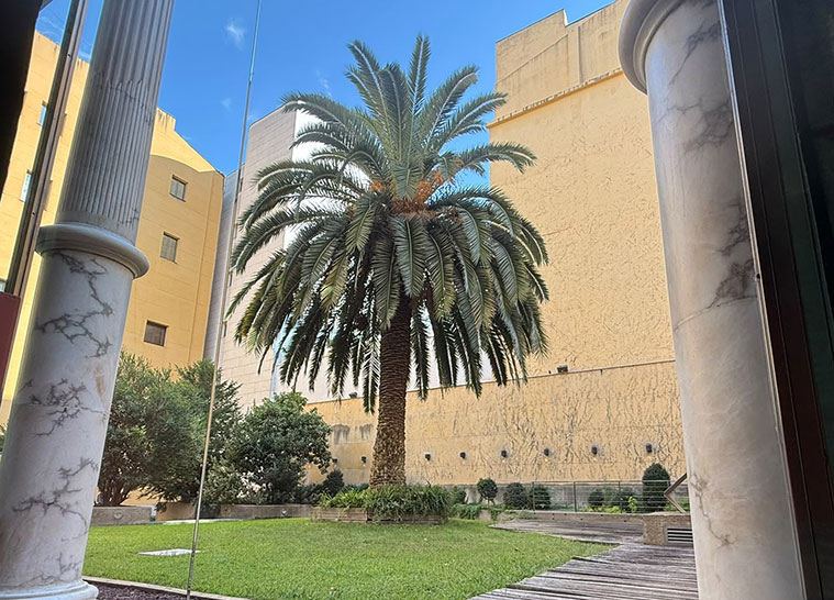 Palacio de Sástago parte trasera