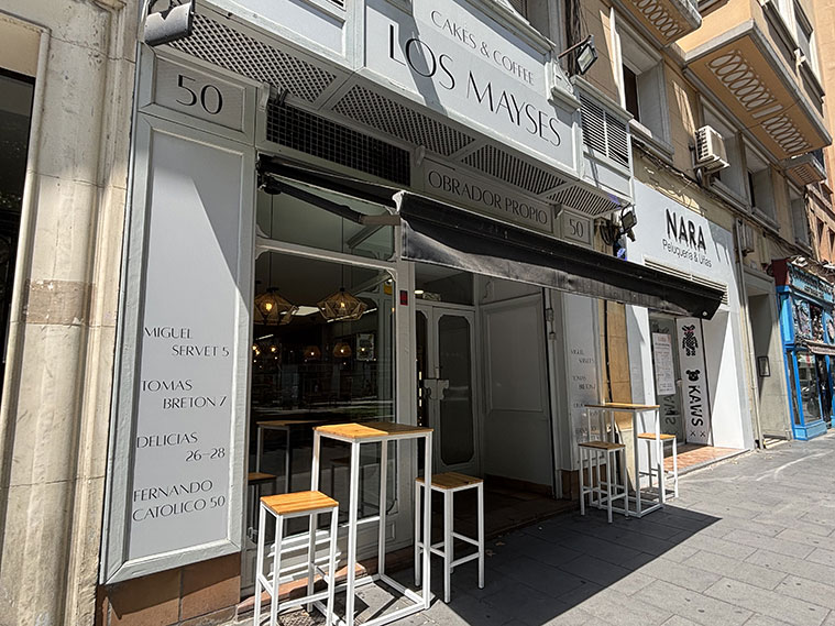 Pastelería Los Mayses en Zaragoza