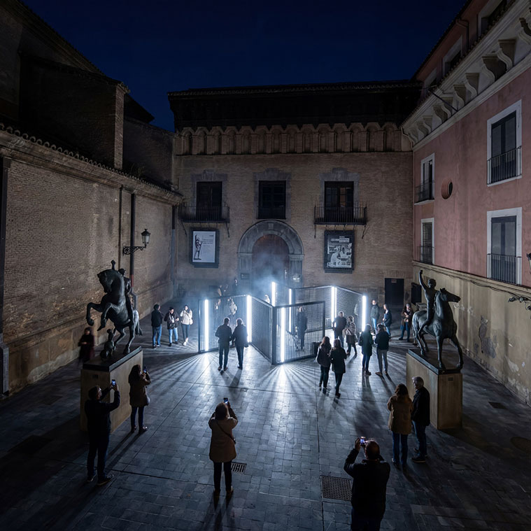 Plaza del Pilar – ‘Sign’ Vendel & de Wolf, Holanda