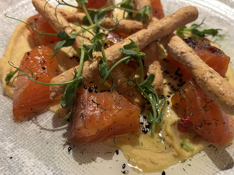 Restaurante La Garnacha ensalad