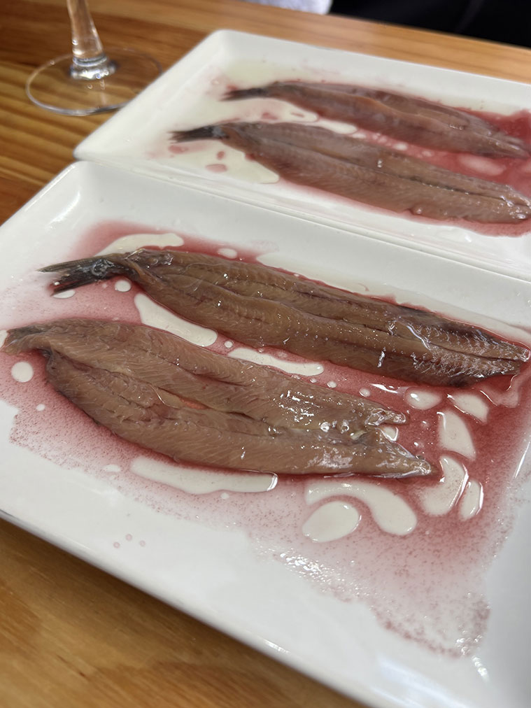 Salmueras en el Bar Los Sitios