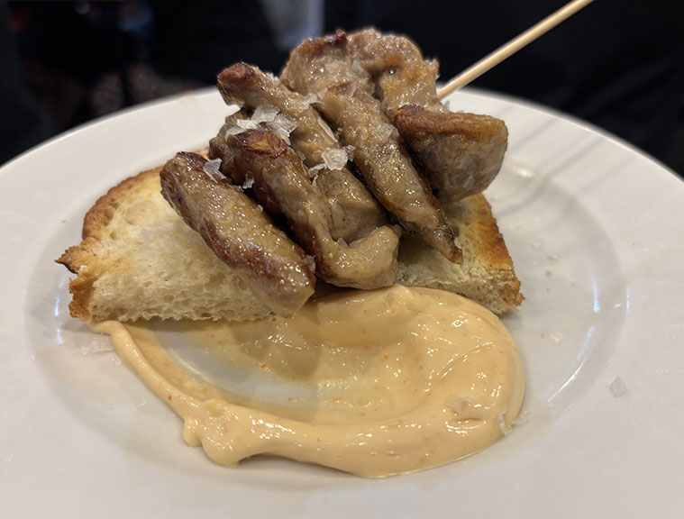 Tapa de lagarto (carne de cerdo ibérico)