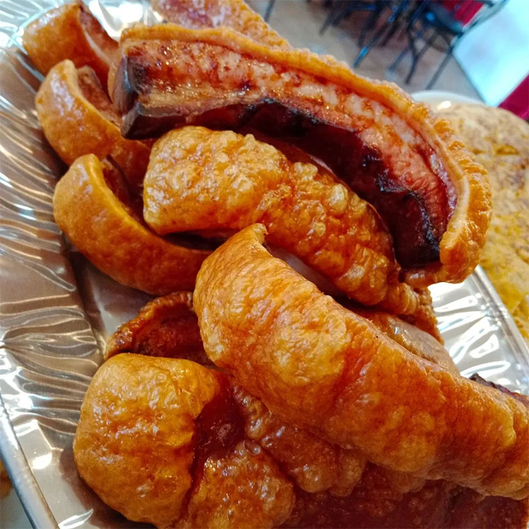 Torreznos en el Bar La Tapica