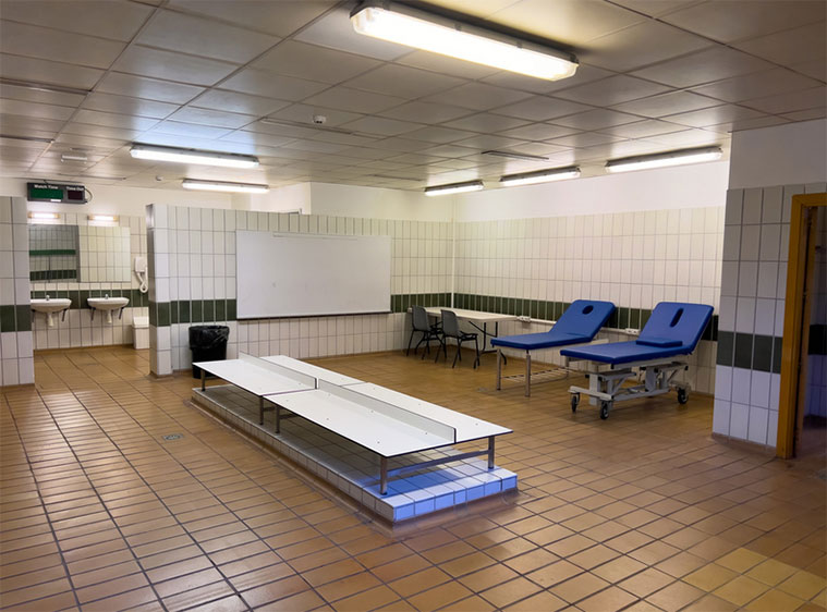 Vestuario del Pabellón Príncipe Felipe