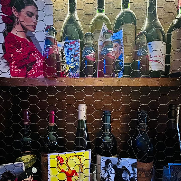 Vinos Rubio decoración