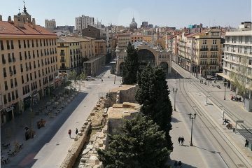 Visitando las Murallas de Zaragoza