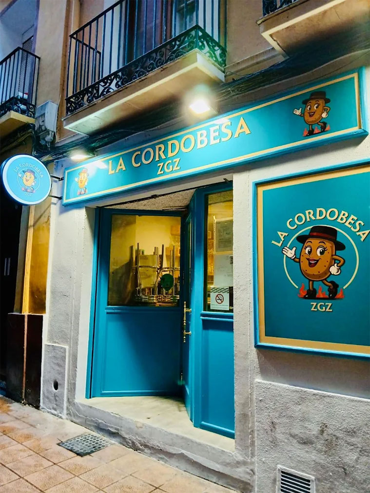 Vista de La Cordobesa desde la Calle Jordán de Urriés