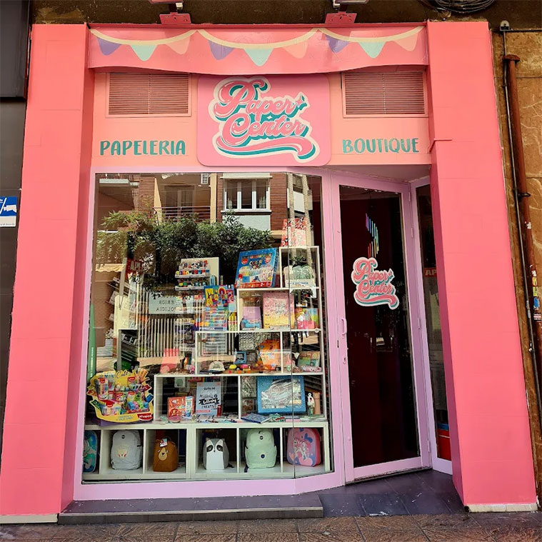 Vista exterior de Paper Center