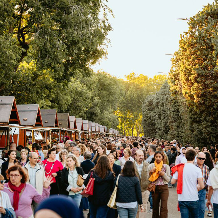 Zaragoza Florece Mercado de las flores