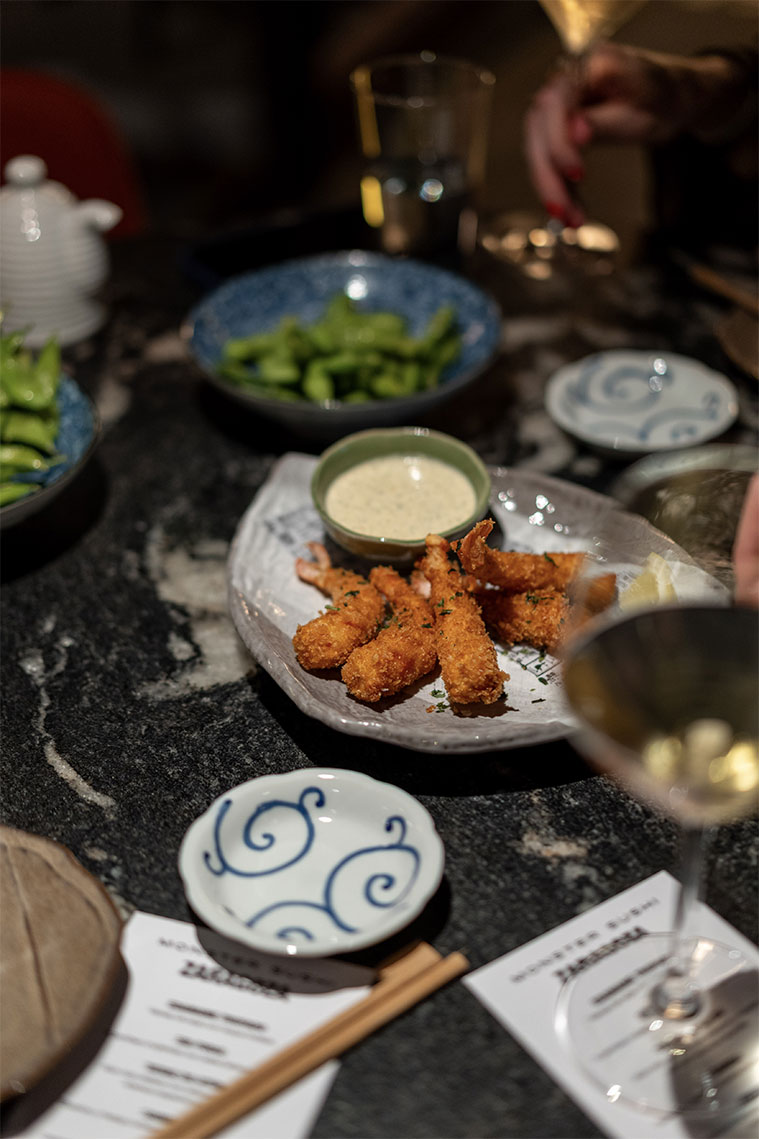 Cocina en Monster Sushi Zaragoza